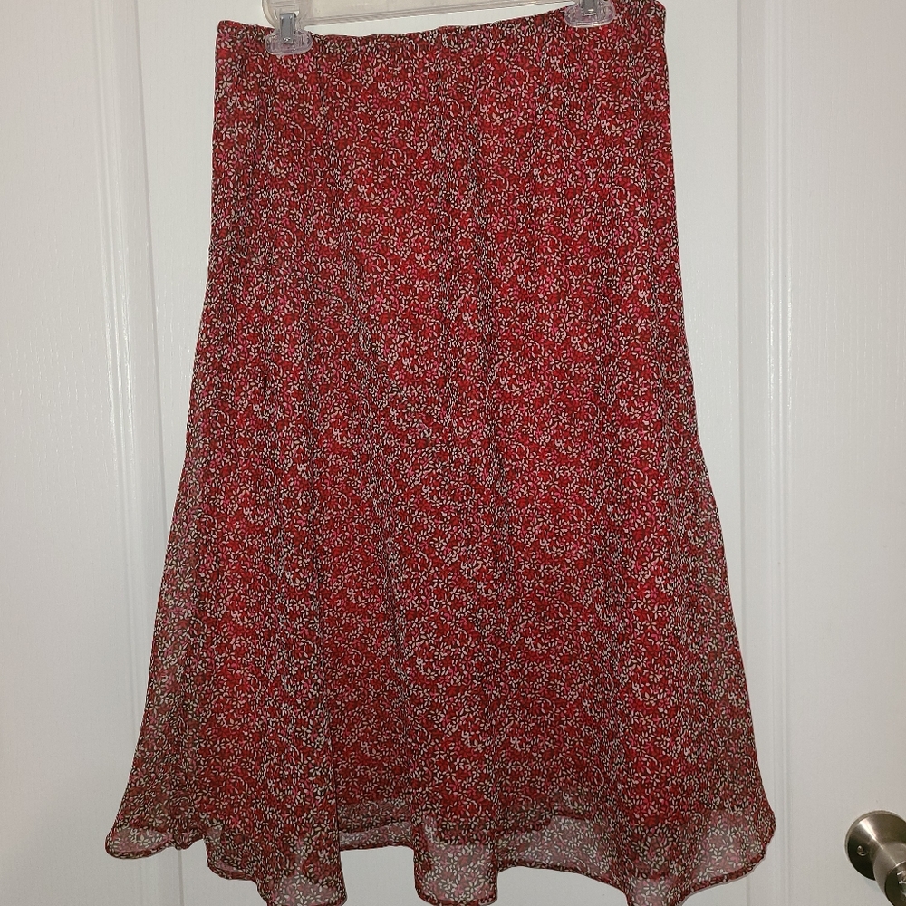 ✂️💲DROP- Vintage A-line Chiffon Skirt